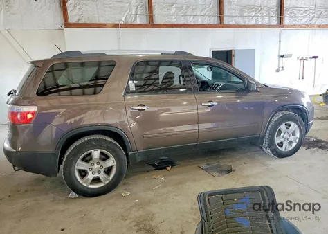 2011 GMC Acadia Sle z USA, uszkodzony, nr VIN 1GKKRNED2BJ136798
